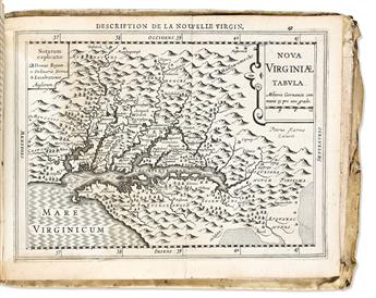 (ATLAS MINOR.) Gerard Mercator; and Jodocus Hondius. Atlas sive Cosmographicae Meditationes de Fabrica Mundi et Fabricati Figura.